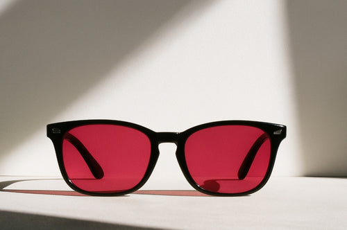 Retro Blue Light Blocking Gaming Computer Red Lens Glasses-The Gamers